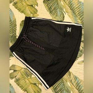 adidas Originals Bellista three stripe skirt in black